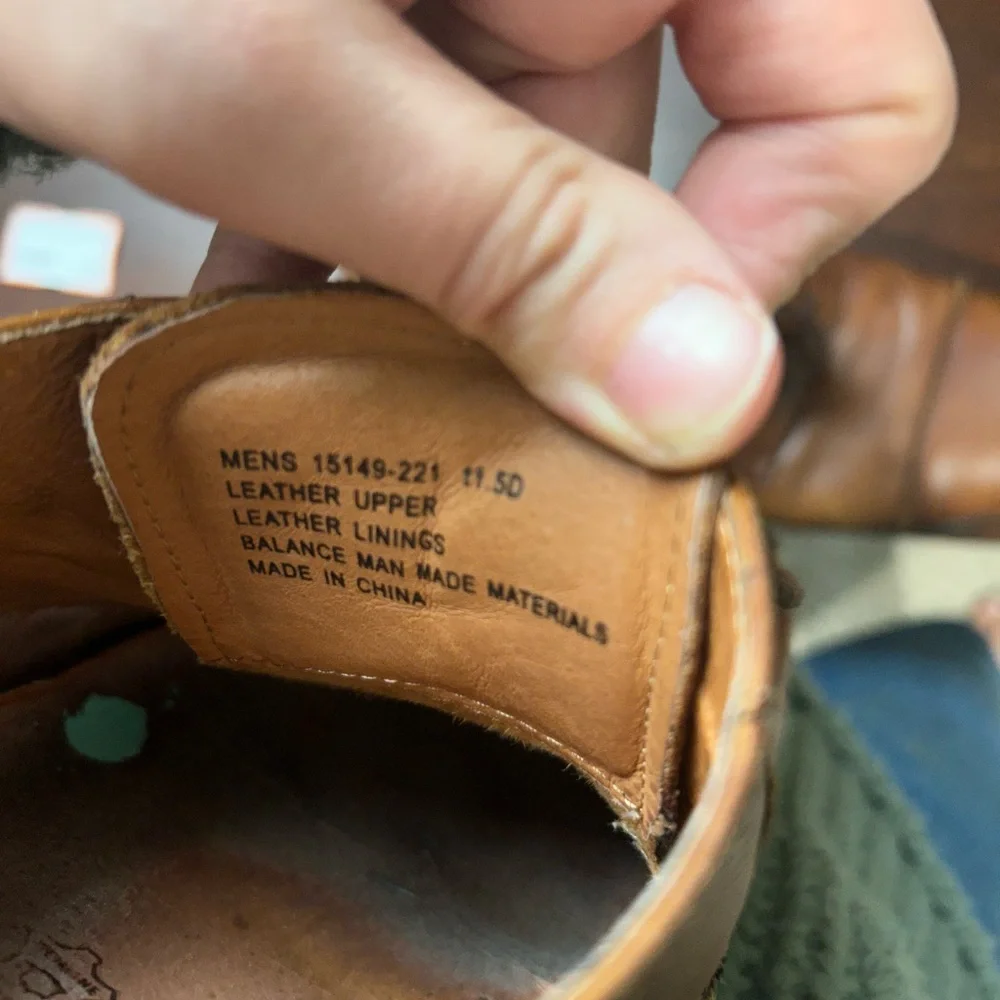 Florsheim Leather Brown Men's Dress Shoes Size 11.5